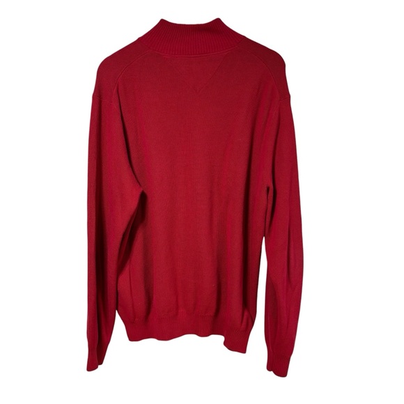 Tommy Hilfiger Red Zip‎ Up Sweater - Picture 8 of 10